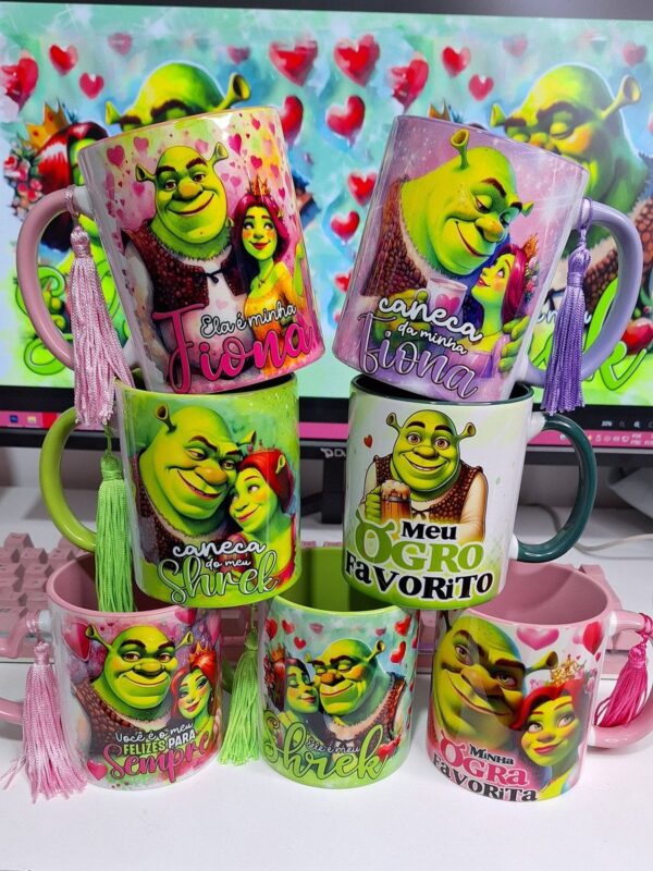 Coleção Shrek Namorados - Png