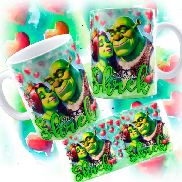 Coleção Shrek Namorados - Png - Imagem 5