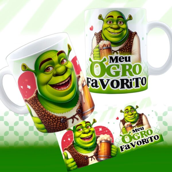 Coleção Shrek Namorados - Png - Imagem 2