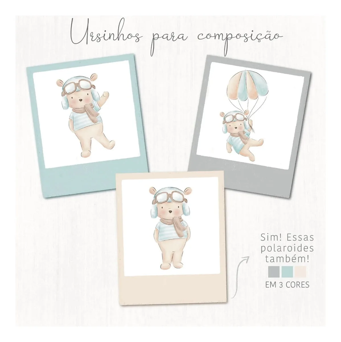 Coleção Urso Aviador Em Aquarela Ilustrações Png Sem Fundo 2 Coleção Urso Aviador Em Aquarela Ilustrações Png Sem Fundo