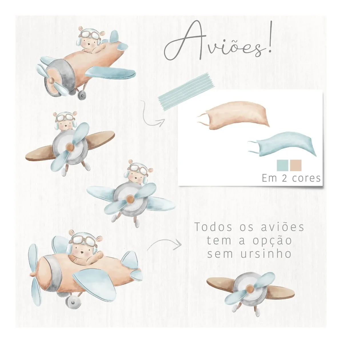 Coleção Urso Aviador Em Aquarela Ilustrações Png Sem Fundo 4 Coleção Urso Aviador Em Aquarela Ilustrações Png Sem Fundo