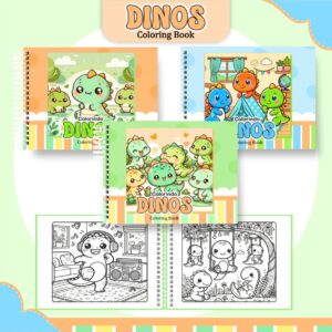 colorindo book dino menino arquivo digital ilustracoes para pintar