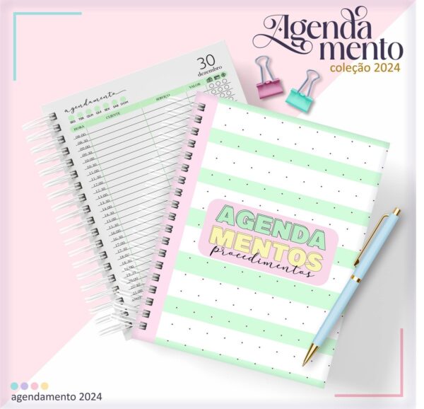 Combo Agendamentos Coleção 2024 - Arquivo Digital