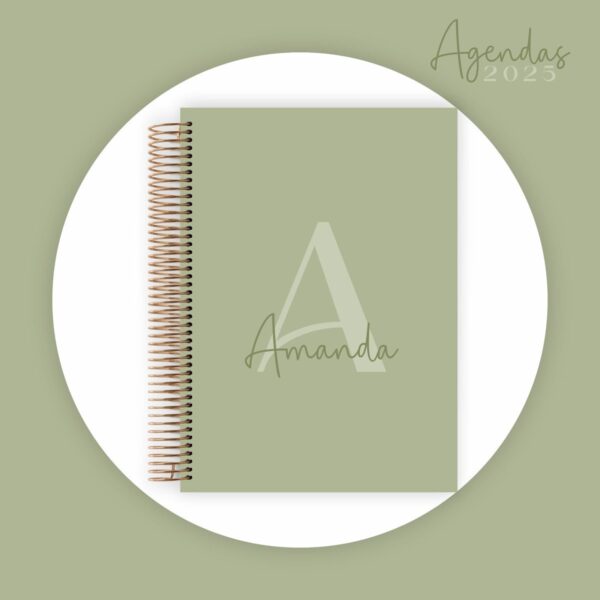 Combo Agendas 2025 Monogramas - Arquivo Digital