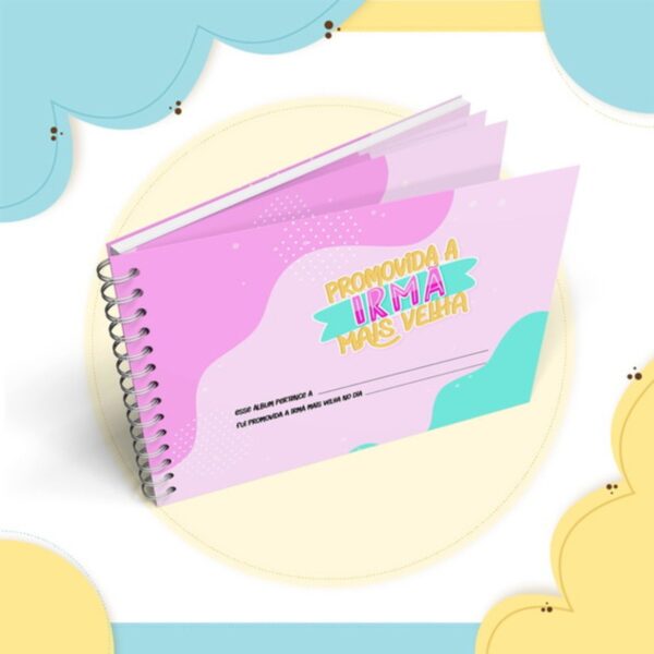 Combo Álbum Irmão e Irmã mais velho (a) - Arquivo Digital - Imagem 4