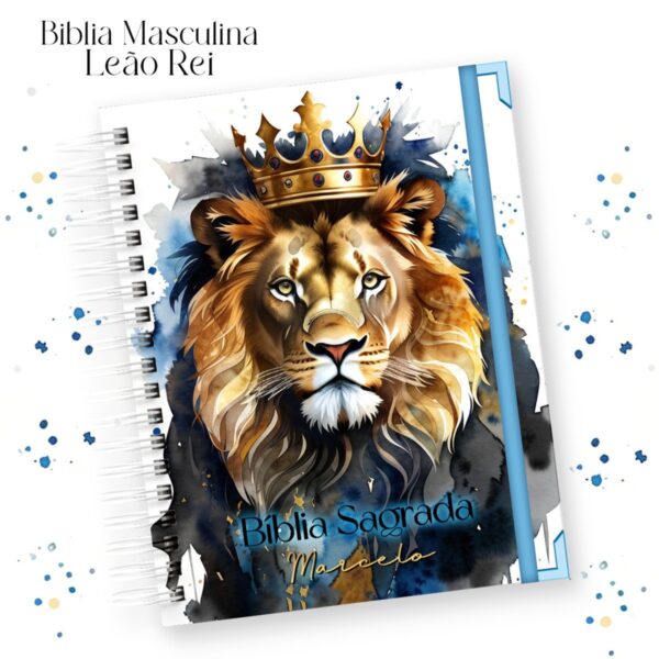 Combo Bíblia Masculina Leão - Arquivo Digital