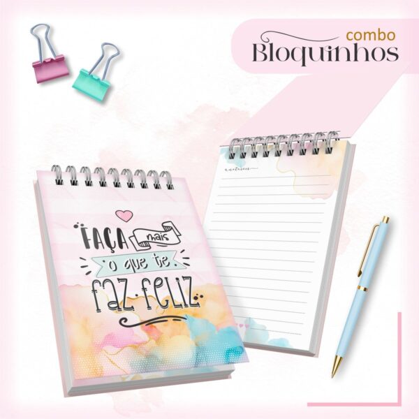 Combo Bloquinhos Frases - Arquivo Digital
