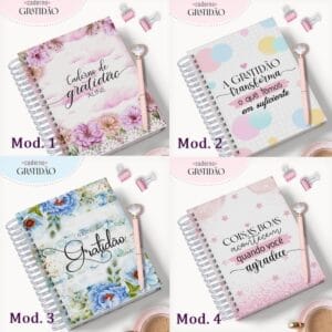 combo caderno da gratidao arquivo digital devocionais