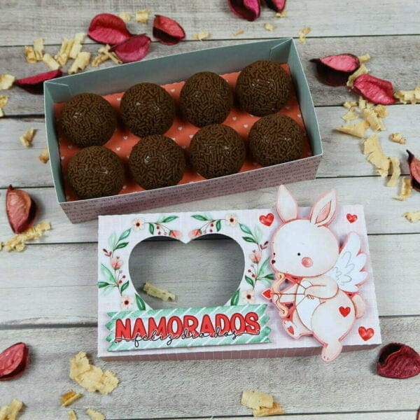 Combo Caixas p/ Doces Namorados 2022 Chuvinha - Imagem 8