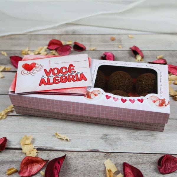 Combo Caixas p/ Doces Namorados 2022 Chuvinha - Imagem 6