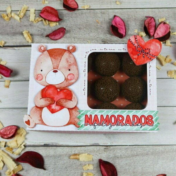 Combo Caixas p/ Doces Namorados 2022 Chuvinha - Imagem 4