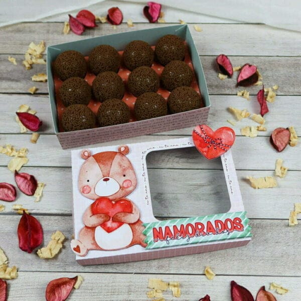 Combo Caixas p/ Doces Namorados 2022 Chuvinha - Imagem 2