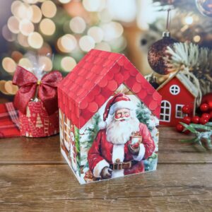 combo caixas para panetone natal pdf e studio papel e scrapbook 1