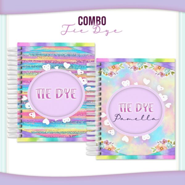 Combo Capas Tie Dye - Arquivo Digital - Imagem 3
