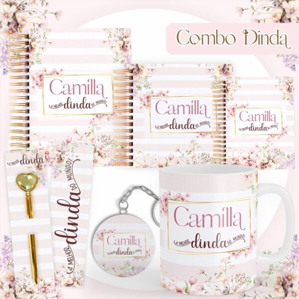 Combo Encadernação: Dinda - Arquivo Digital