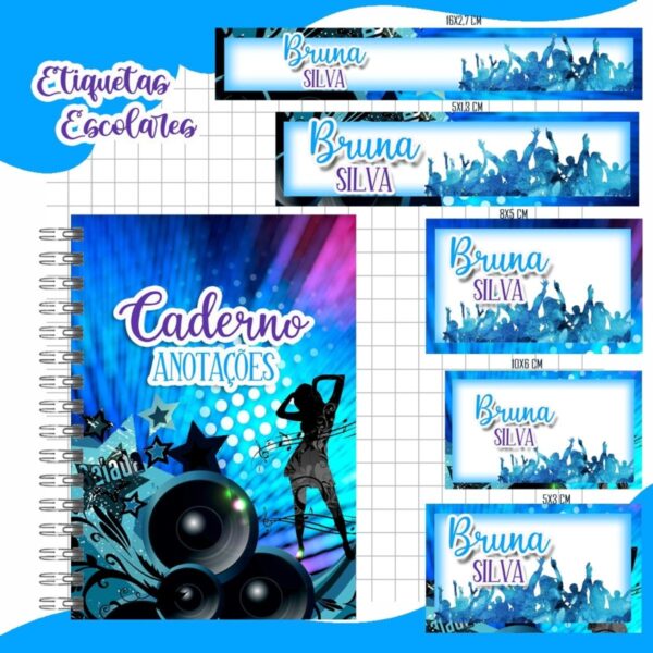 Combo Escolar Balada 2024 - Arquivo Digital