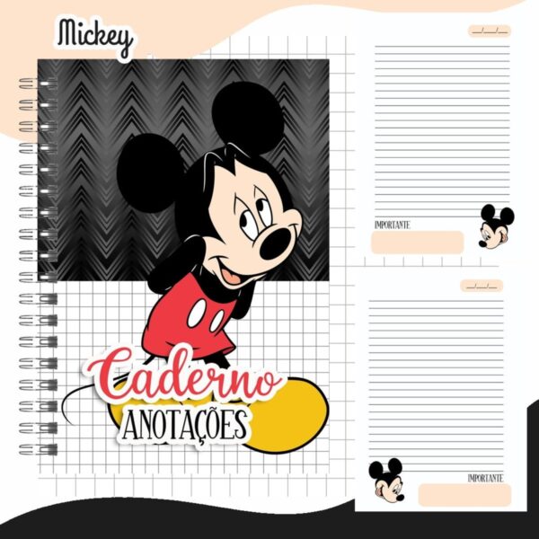 Combo Escolar Mickey 2024 - Arquivo Digital