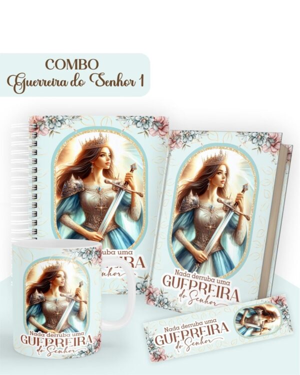 Combo Guerreira do Senhor - Encadernação