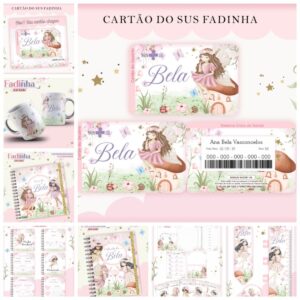 Combo Kids Fadinha - Arquivo Digital