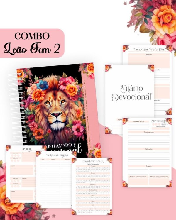 Combo Leão de Judá Feminino - Encadernação - Imagem 2