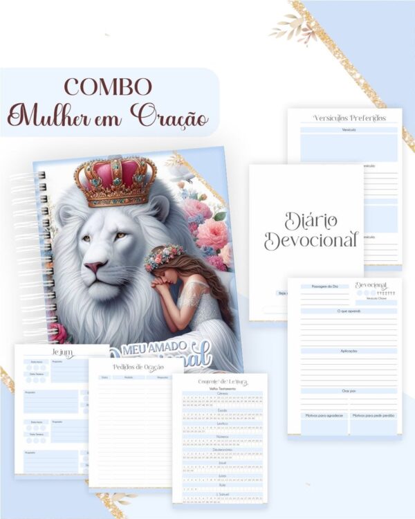 Combo Mulher em Oração - Encadernação - Imagem 2