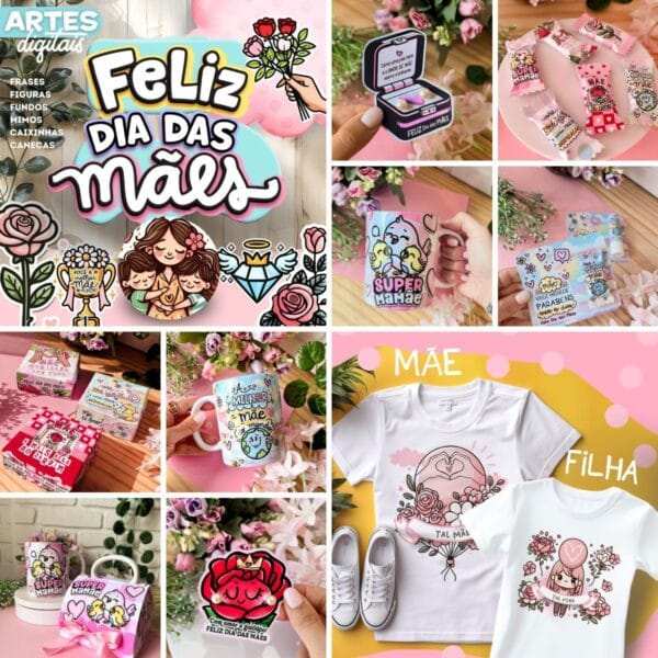 Combo Mimos Dia das Mães 2024 Arquivos Digitais Completo