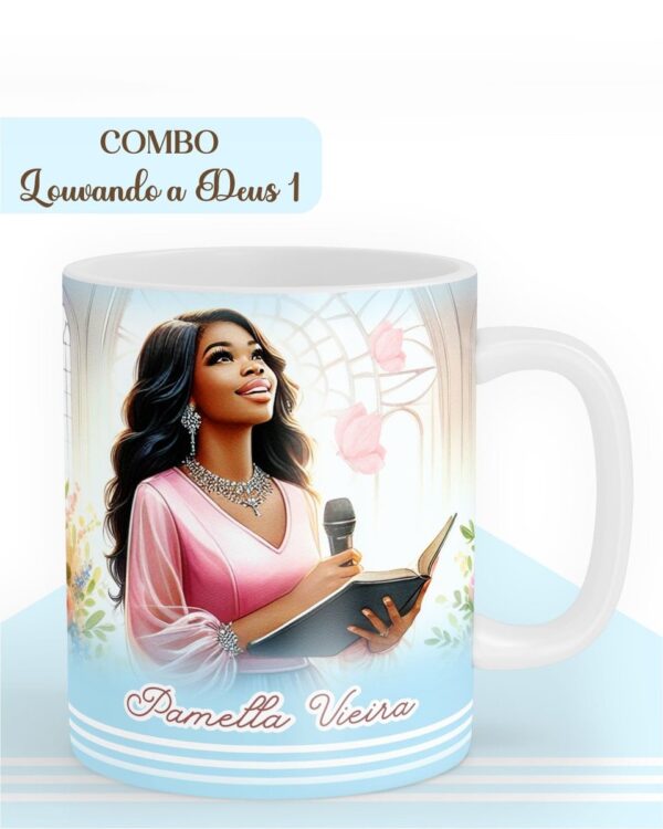 Combo Mulher Louvando a Deus 1 - Encadernação - Imagem 5
