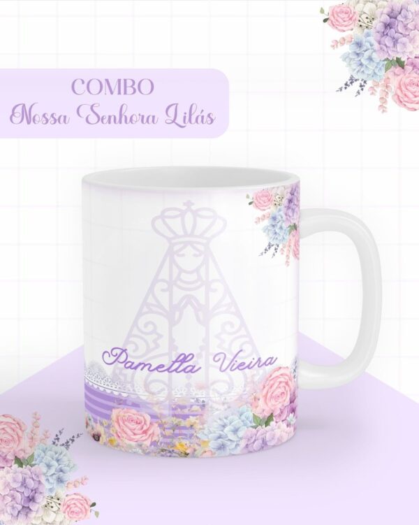 Combo Nossa Senhora Lilás - Encadernação - Imagem 2