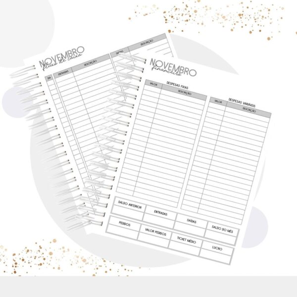 Combo Planner Empreenda Feminino e Masculino - Arq Digital - Imagem 5
