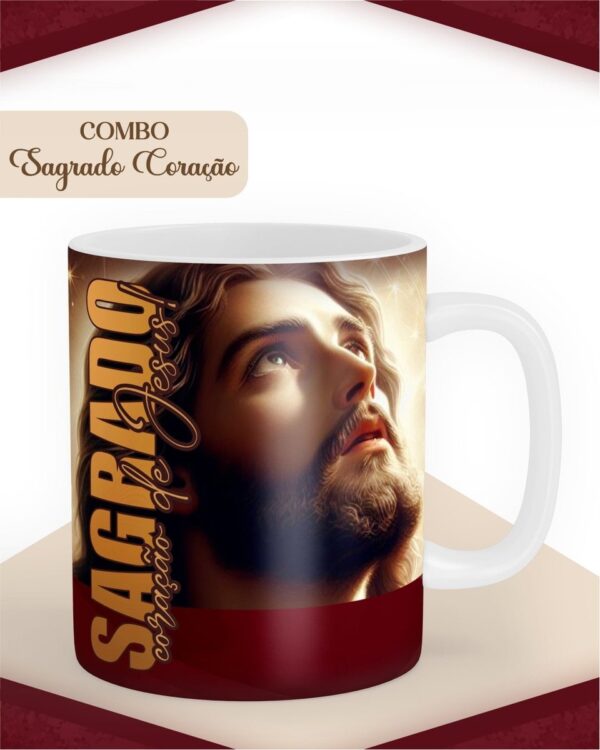 Combo Sagrado Coração Masculino - Encadernação - Imagem 5