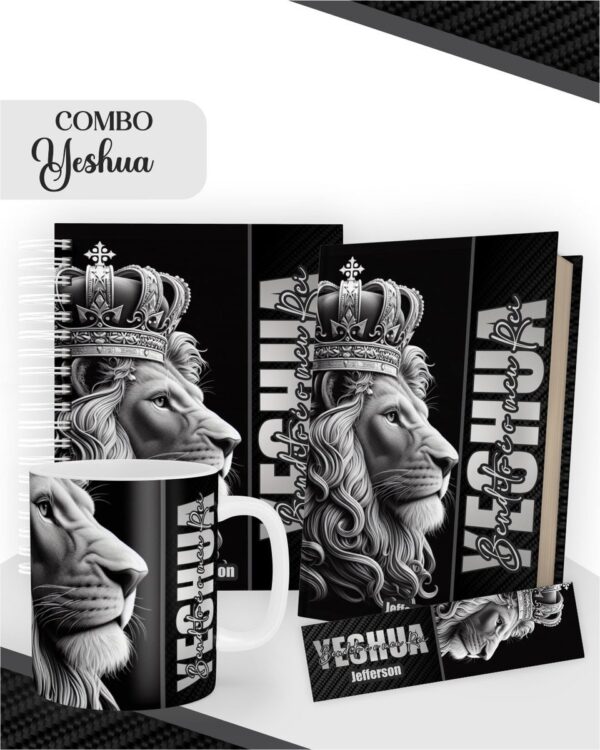 Combo Yeshua Masculino - Encadernação