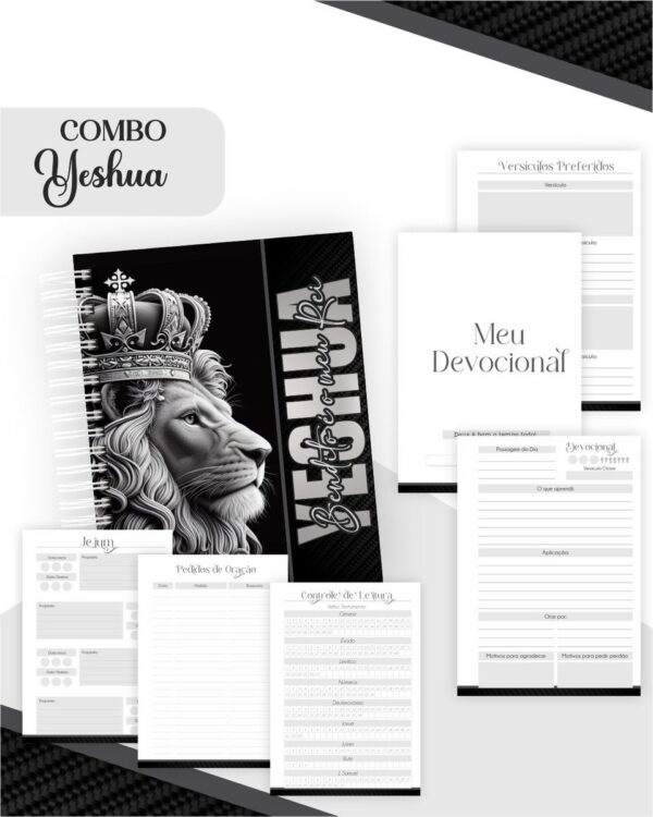 Combo Yeshua Masculino - Encadernação - Imagem 2