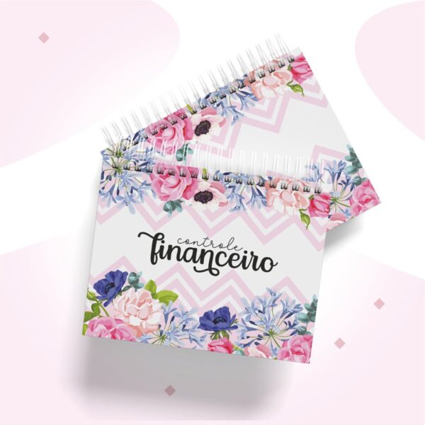 Controle Financeiro Semanal Feminino A6 - Arquivo Digital