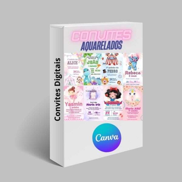 Convites Digitais - Canva