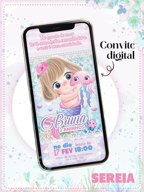 Convites Digitais Infantil - Arquivo Digital - Imagem 3