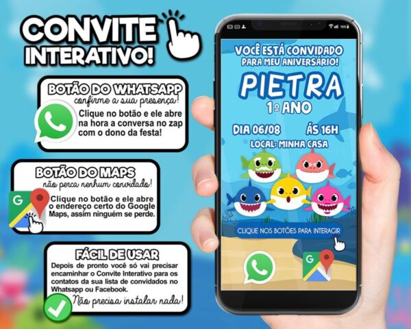 Convites Digitais Interativos - Corel