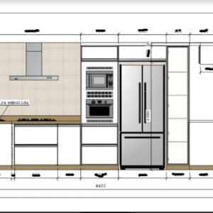 Cozinhas Planejadas + Planos De Corte 35 Projetos