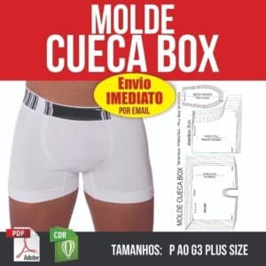 cueca box p ao g3 plus size envio por email pdf e corel