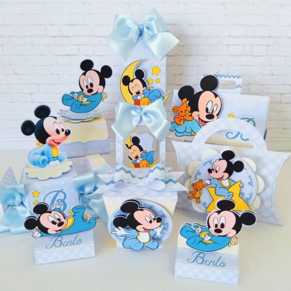 Decoração Festa Mickey Baby - Arquivo Digital