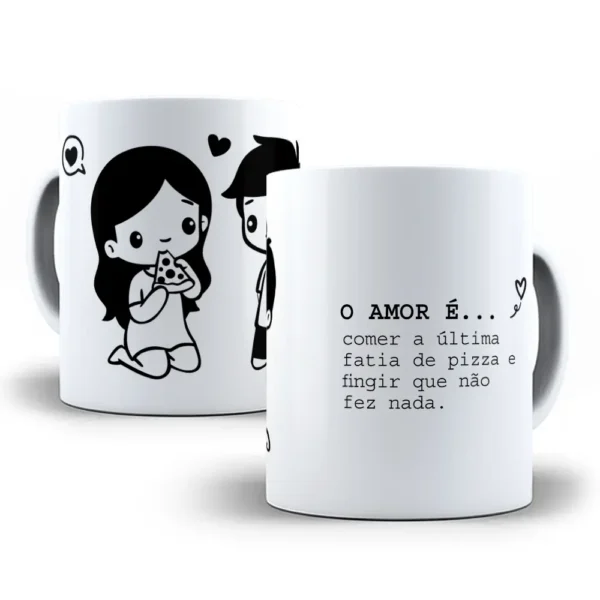 Decore suas Canecas para Dia dos Namorados com Artes Editáveis