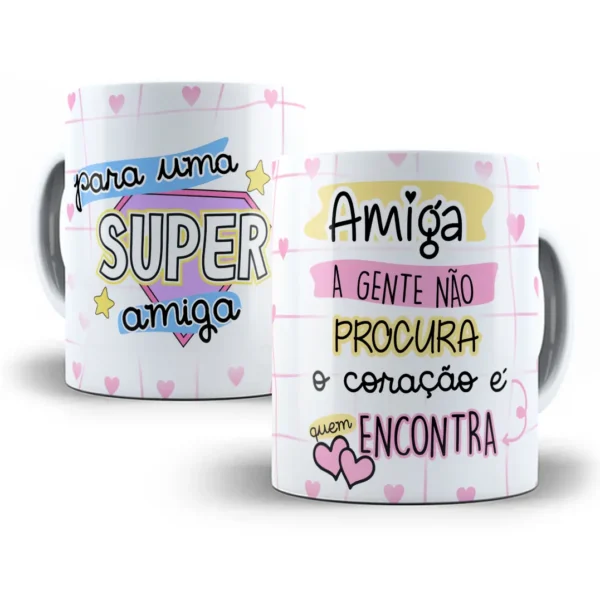Design Caneca Amizade Presente Ideal Para Amigas