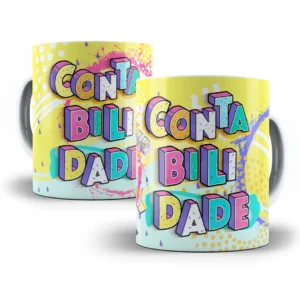 Design Caneca Estilosa Para Entusiastas De Contabilidade