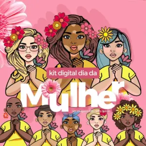 Designs Originais Em Png Para Personalizar No Dia Da Mulher 3