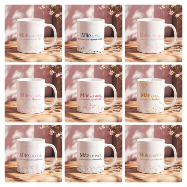 Dia Das Maes 20 Arquivos Editaveis Para Caneca