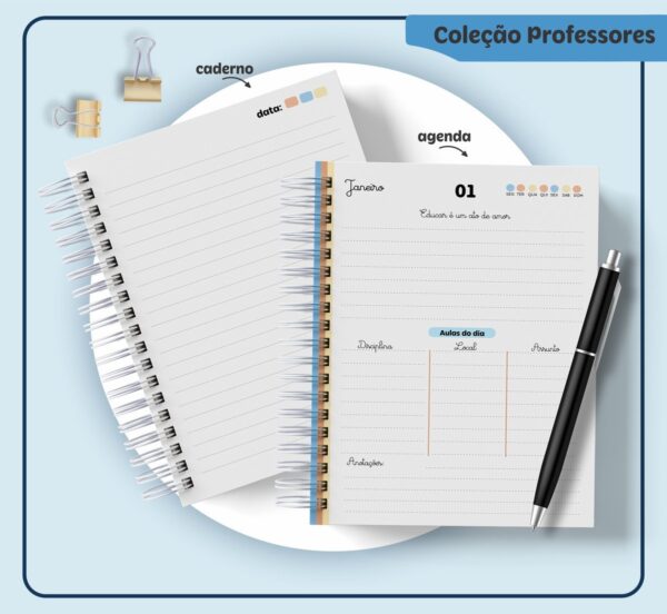 Dia Dos Professores Encadernação Masculina - Arquivo Digital - Imagem 4