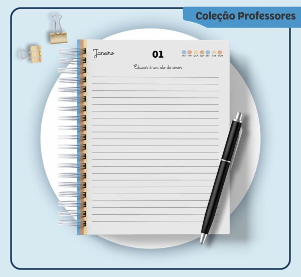 Dia Dos Professores Encadernação Masculina - Arquivo Digital - Imagem 3