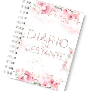 diario da gestante floral planners