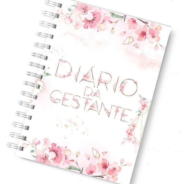 Diário da Gestante Floral - Arquivo Digital