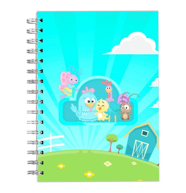 Diário de Creche Galinha Pintadinha Menino - Arquivo Digital