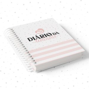 diario de tentante rosa arquivo digital caderno de recordacoes